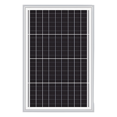 Módulo Solar / 10W / 12 Vcc / Monocristalino / 36 Celdas Grado A / 0.52A